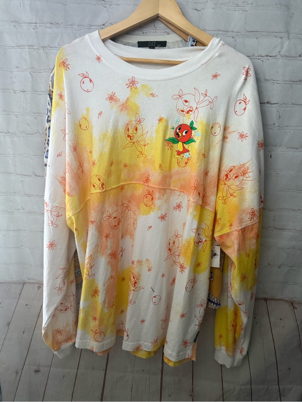 Epcot Flower & Garden Hello Sunshine Spirit Orange Bird Jersey Unisex Size XXL